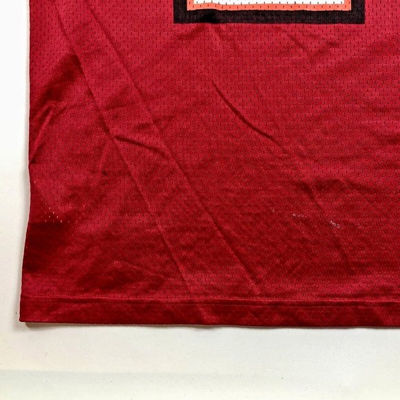 Tampa Bay Buccaneers Warrick Dunn 28 Red Football Jersey Mens Size 2XL NFL - Picture 10 of 12